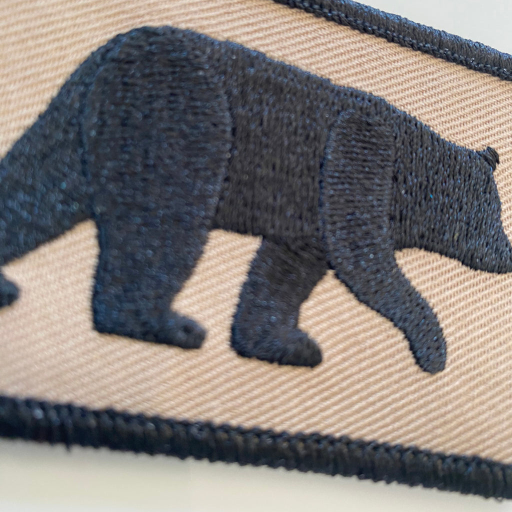 2"x3" Black Bear Tactical Patch