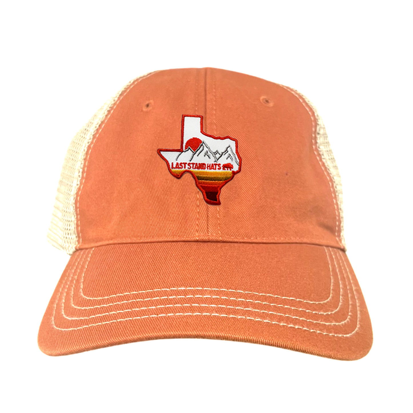 Last Stand Texas Mountains Orange / Hats / 052 / KC