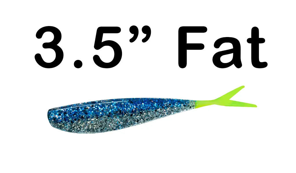 3.5" Fat Fin-S Fish