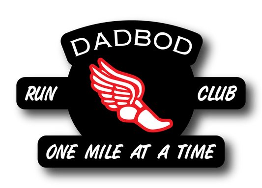 Dadbod Run Club Sticker