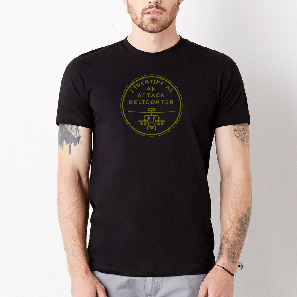 I Identify as an Attack Helicopter Unisex T-Shirt