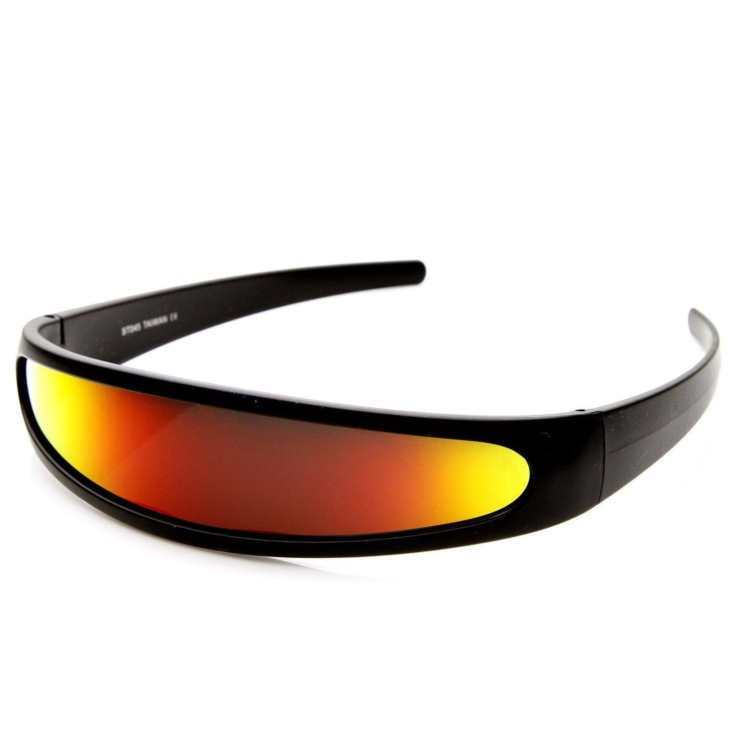 Retro Futuristic 1980's Disco Wrap Around Space Sunglasses 8964