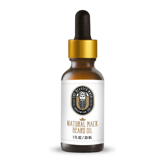 Natural Mack Signature Beard Oil - Unscented