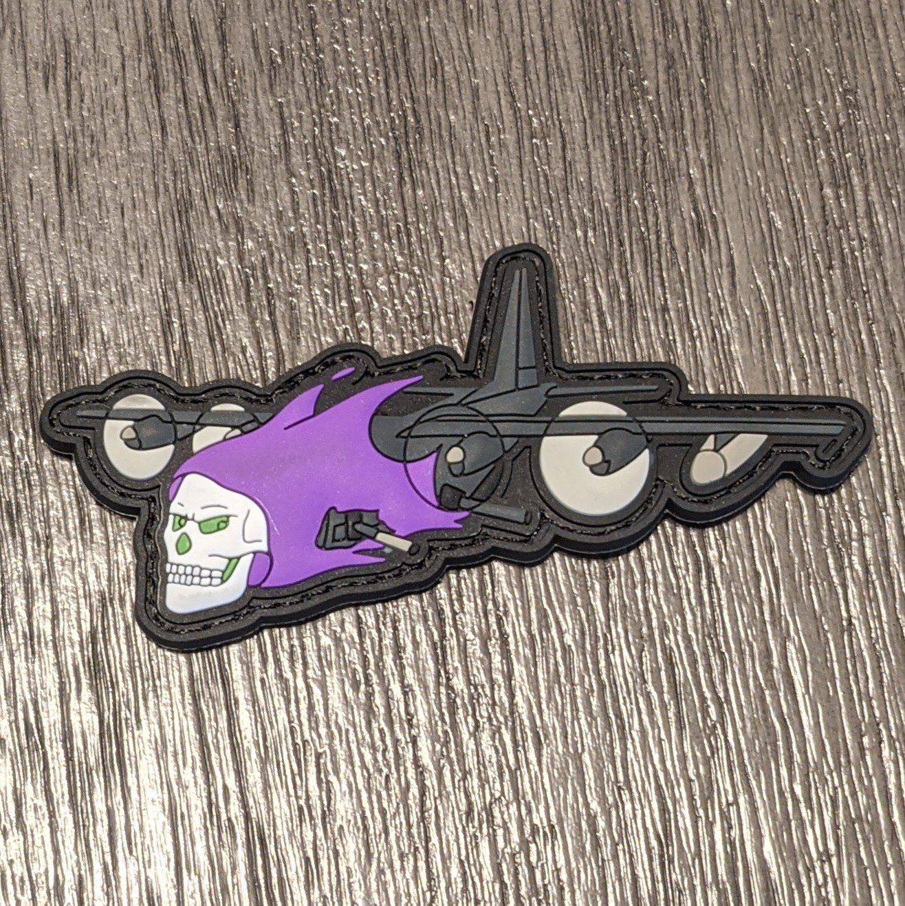 AC-130 Gunship Toon - PVC Patch