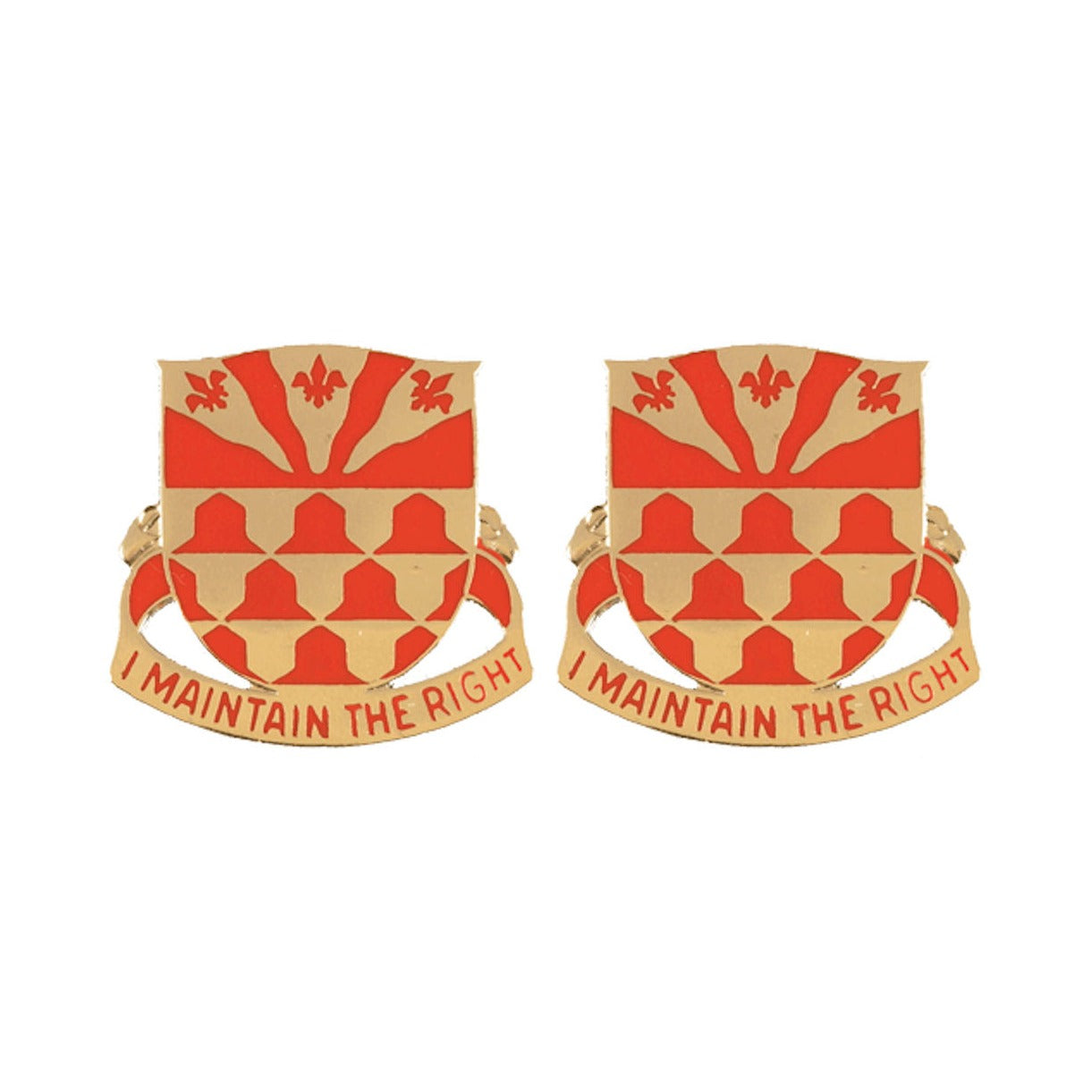 307th ENGINEER BATTALION Distinctive Unit Insignia - Pair