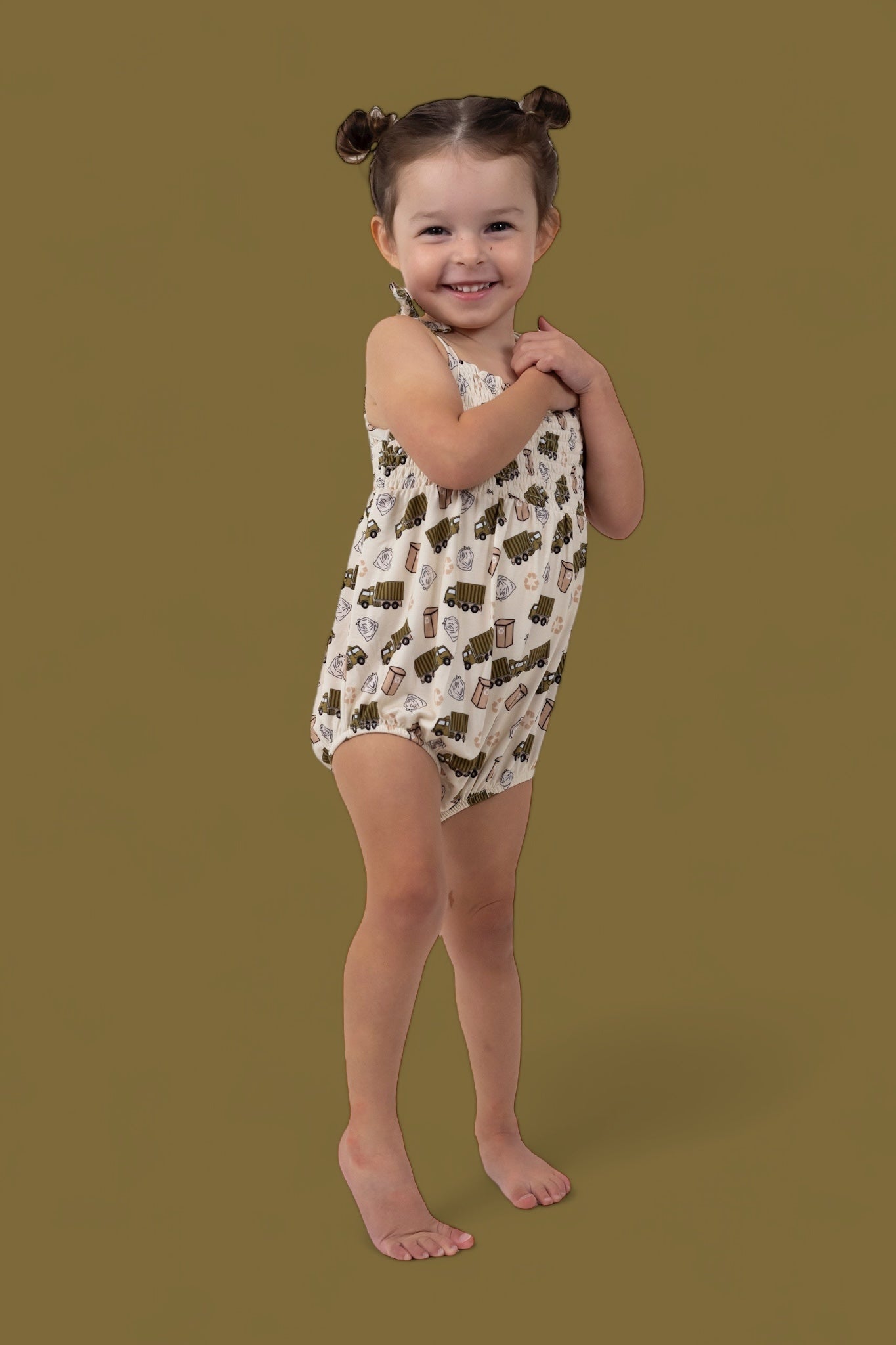 GOOD OL' GARBAGE DREAM BUBBLE ROMPER