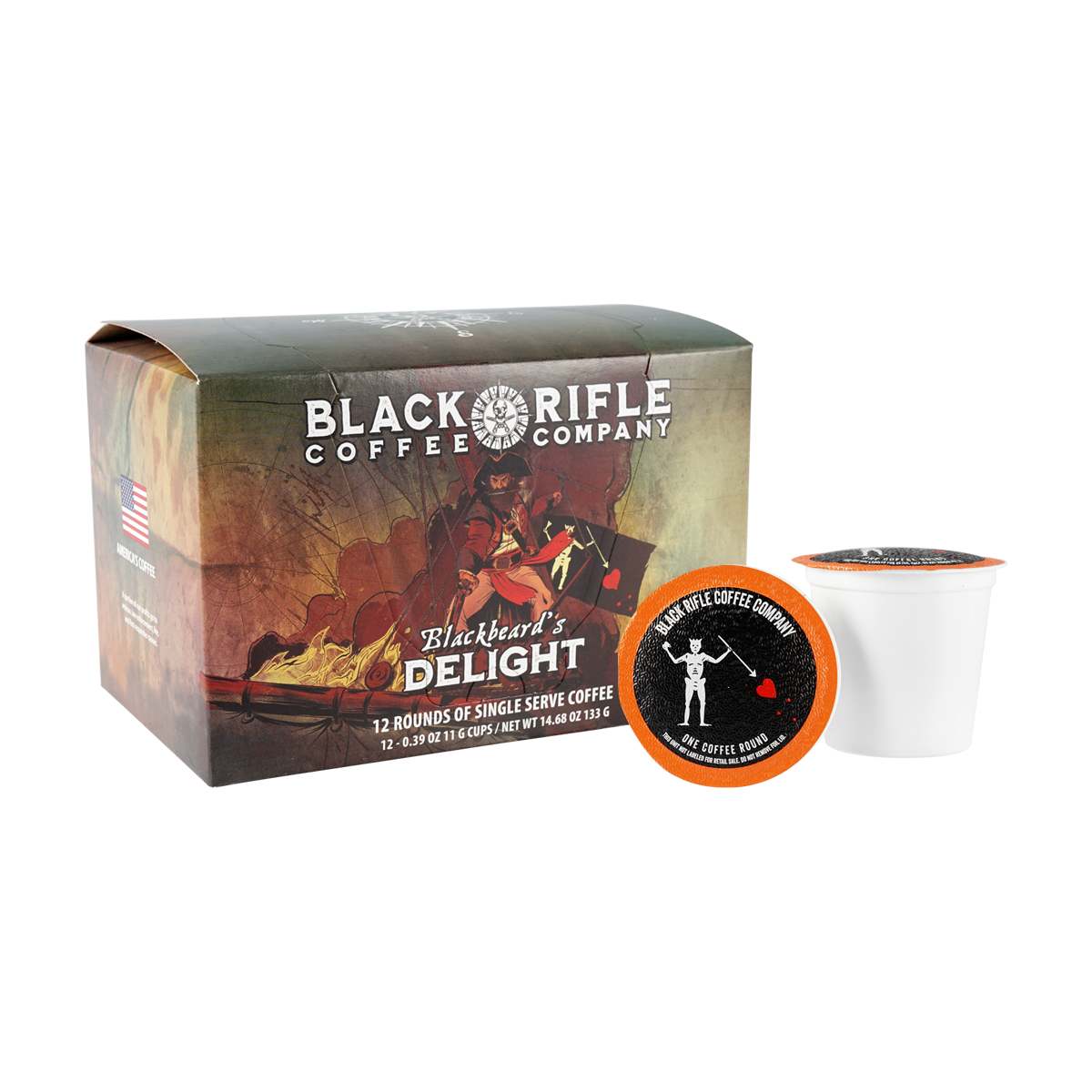 Blackbeard's Delight Coffee Rounds