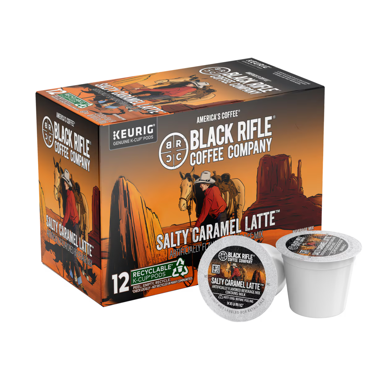 Black Rifle Coffee - Salty Caramel Latte Flavored Rounds