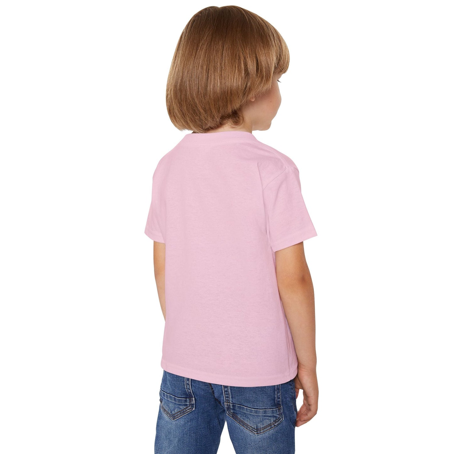 Toddler Cotton T-Shirt - The Standard Classic Fit Kids Cotton Tee by Printify