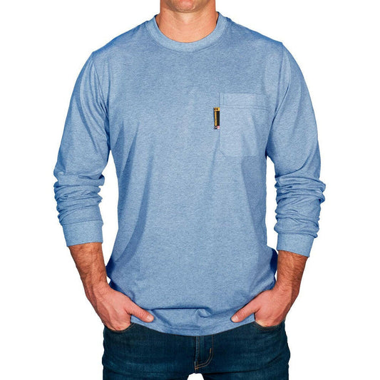 Mens Long Sleeve Flame Resistant T-Shirt