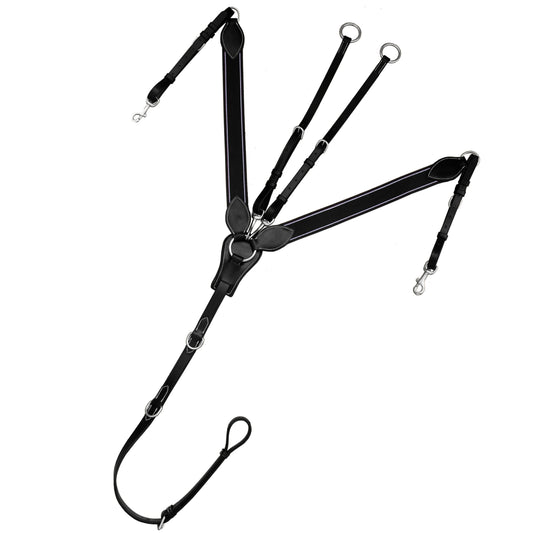 ExionPro Wide Elastic 3 Point Breastplate - Matching Elastic