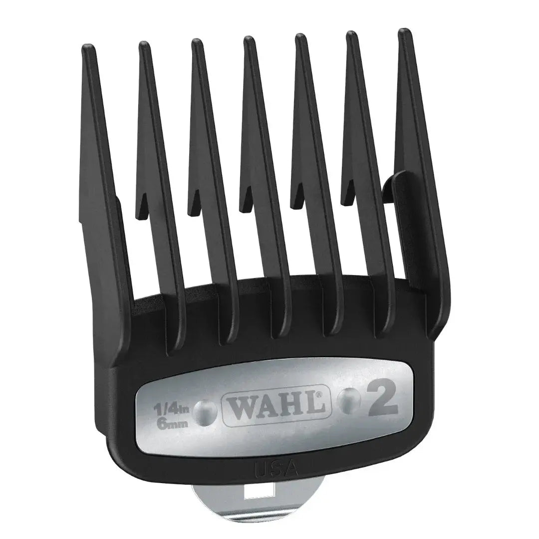 Wahl Comb organizer with premium combs - Wahl Premium Cutting Guide Set