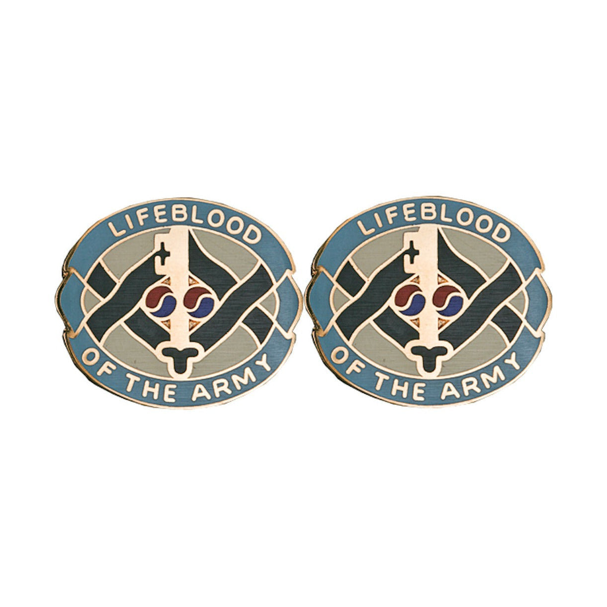 325th QUARTERMASTER BATTALION Distinctive Unit Insignia - Pair