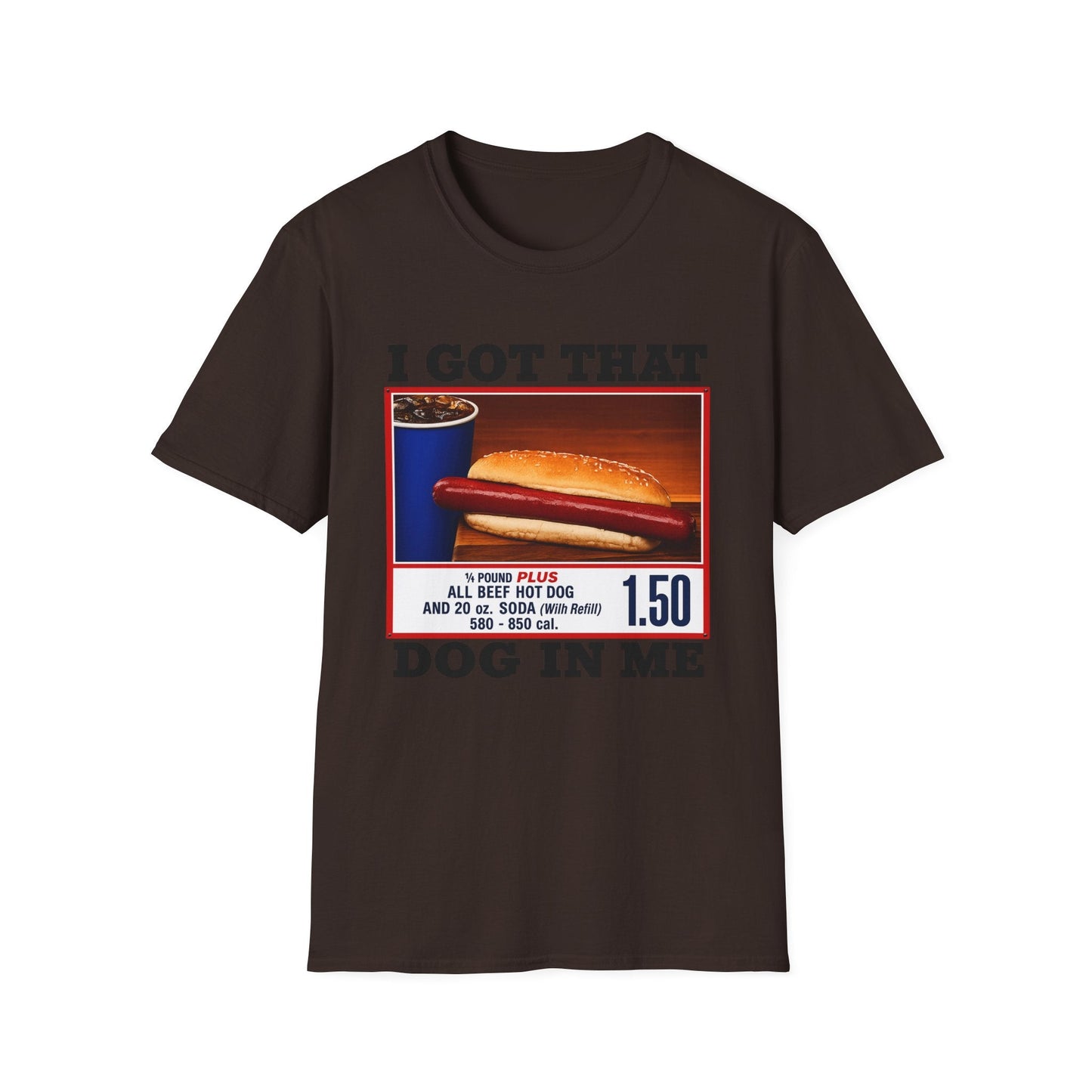 T-Shirt — 'I Got That Dog' Vintage Grocery Graphic Tee