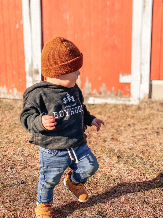 Long Live Boyhood - Toddler Hoodie Sweatshirt
