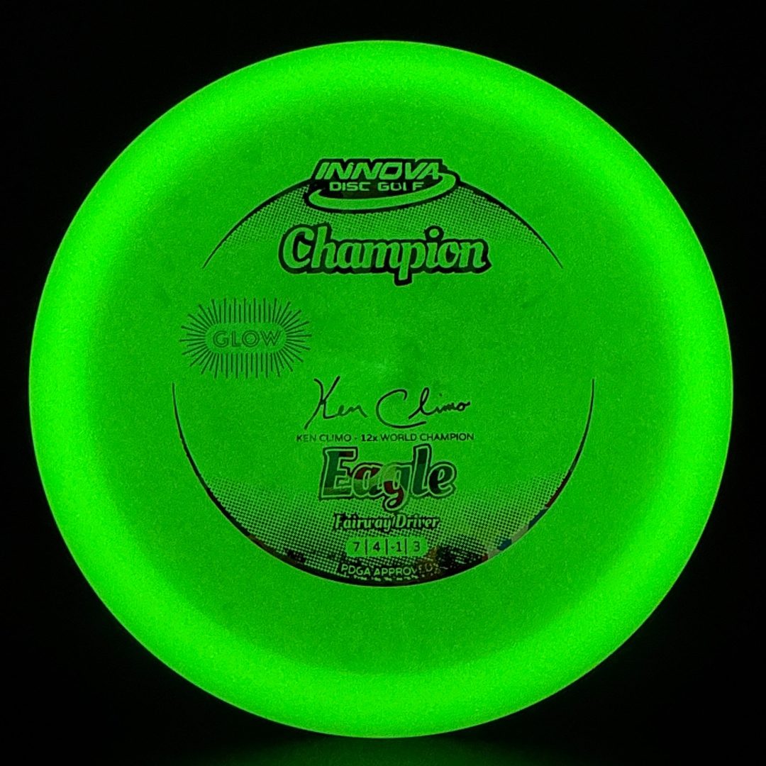 Classic Color Glow Champion Eagle - Ken Climo 12x