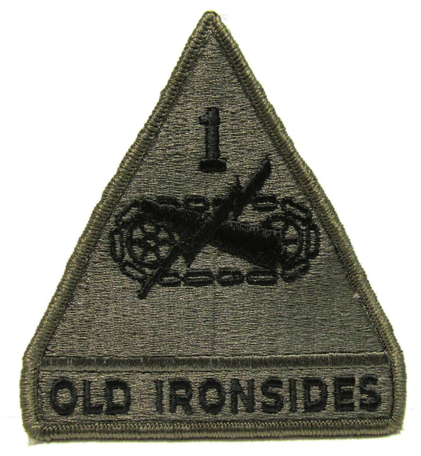 Lot of 10 - Vintage Military Surplus - 1st Armored Division Subdued Patch
