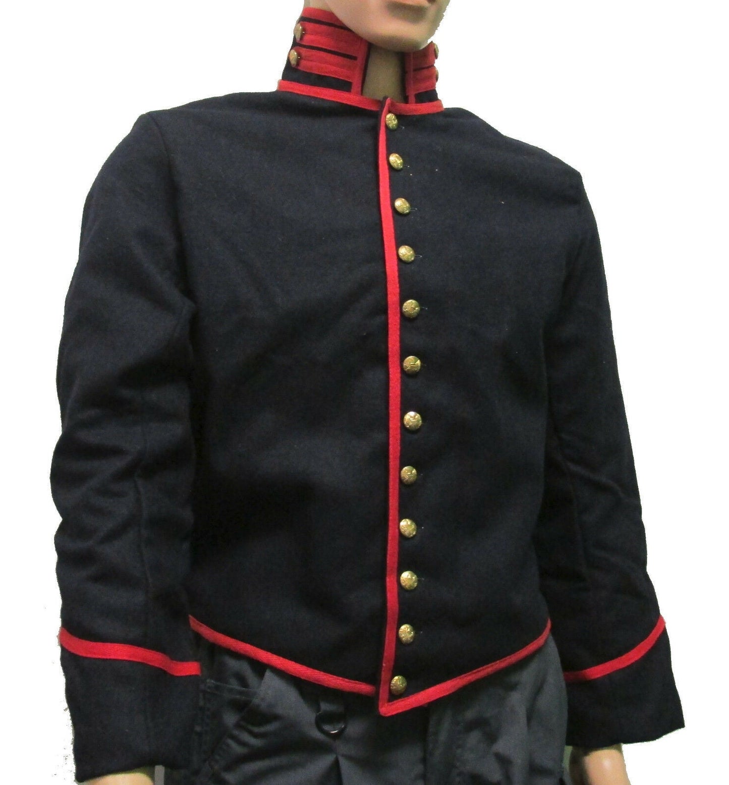 Civil War Reenactment U.S. Mounted Service Shell Coat - ARTILLERY