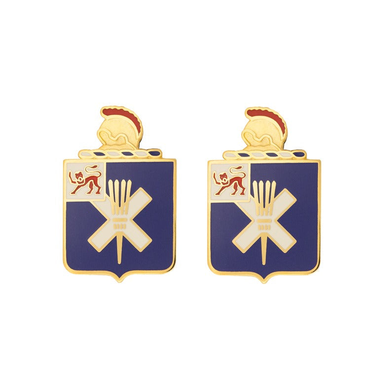 32nd Infantry Unit Crest DUI - 1 Pair