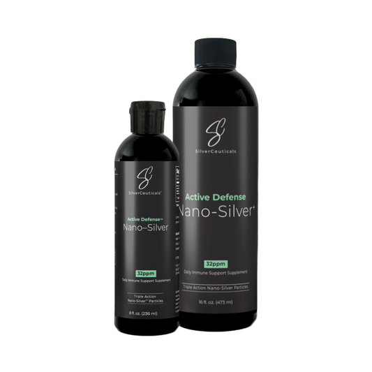 Active Defense Nano Silver+ Immune Support - 32ppm