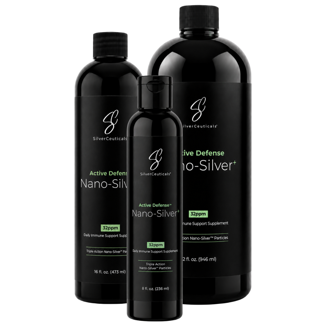 Active Defense Nano Silver+ Immune Support - 32ppm