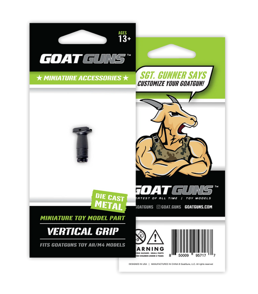 Goat Guns Miniature Toy Model Vertical Grip