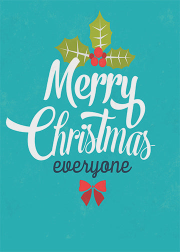 Turquoise Christmas