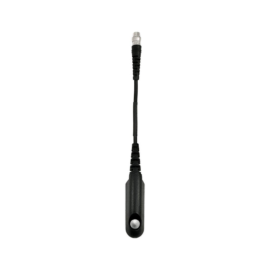 Straight Cable Loud Speaker Hand Mic w/ Quick Disconnect (Hirose) Connector - BaoFeng: UV9G, UV9R, UV9R Plus, UV9R Pro, BF-A58, BF-558, BF-N9, UV-XR, GT-3WP, BF-9700, UV-5S, BF-R760, UV-82WP