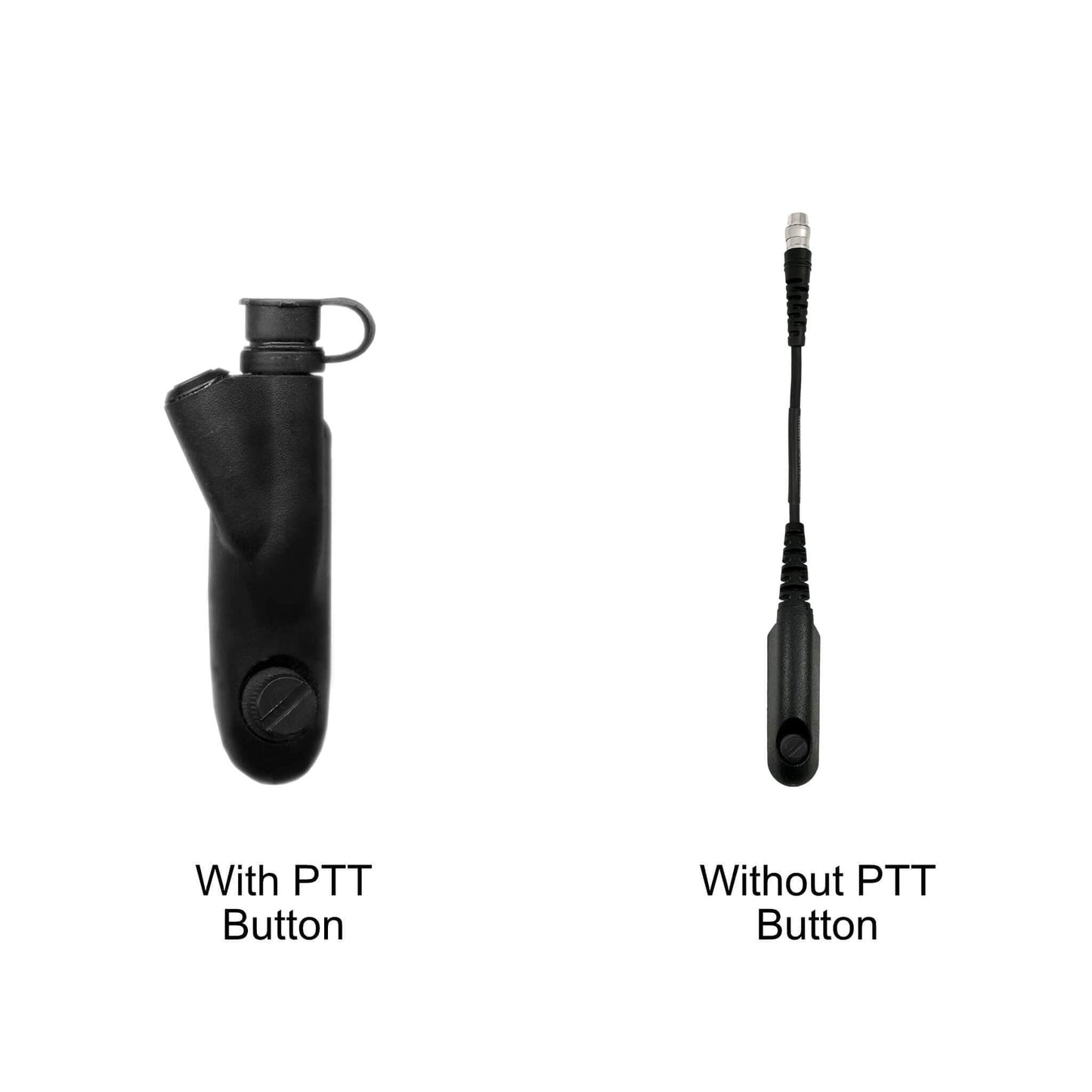 Tactical Radio Adapter/PTT for Headset w/ Quick Disconnect(Hirose): US/Civilian/"Peltor" Wiring, Select ComTac III, XPI Models & Select Helicopter Headsets - Motorola: HT750/1250/1550, MTX850/950/960/8250/9250, PR860 & More