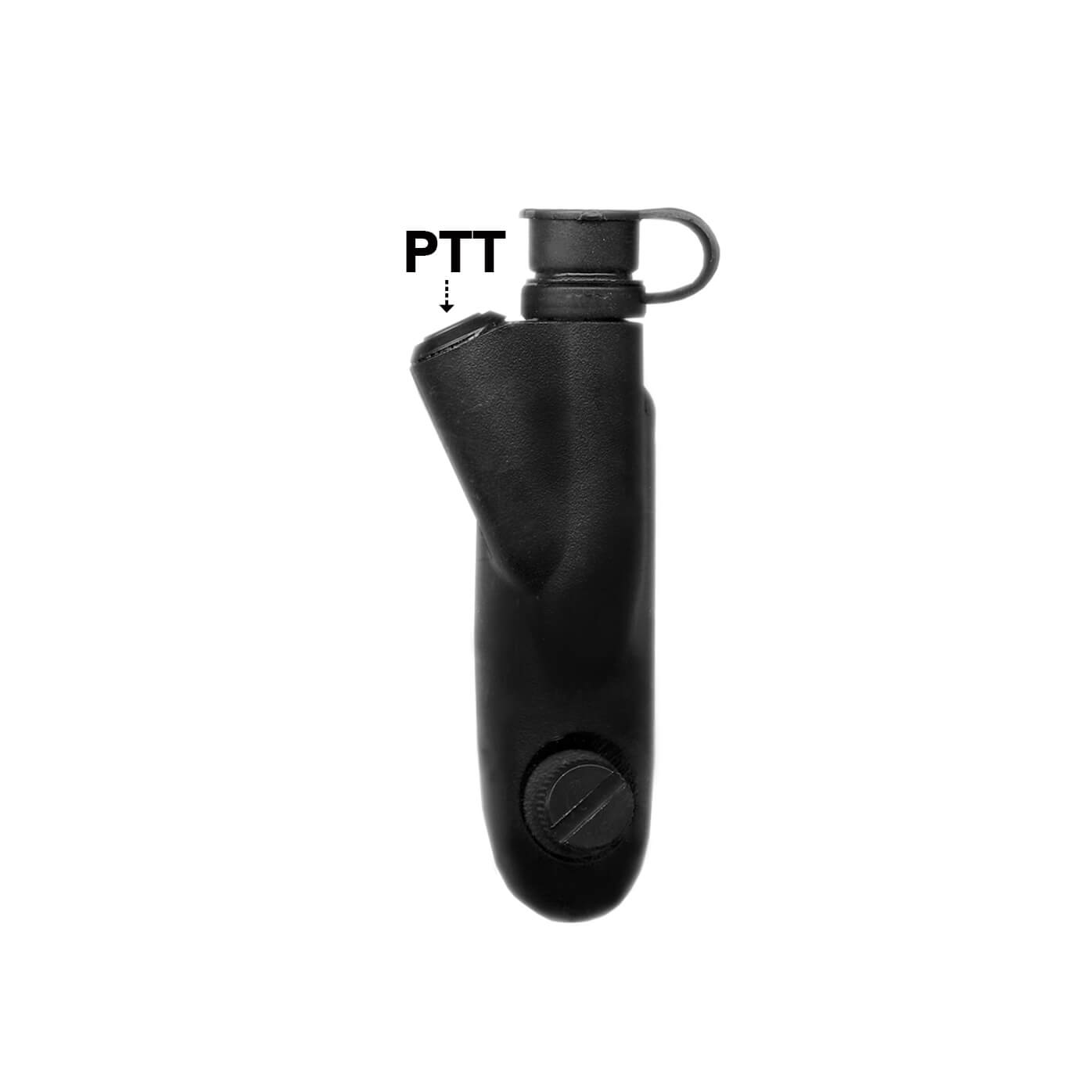 Velcro Mic & Earpiece Radio Kit w/ Quick Disconnect (Hirose) - Motorola: HT750/1250/1550, MTX850/950/960/8250/9250, PR860 & More
