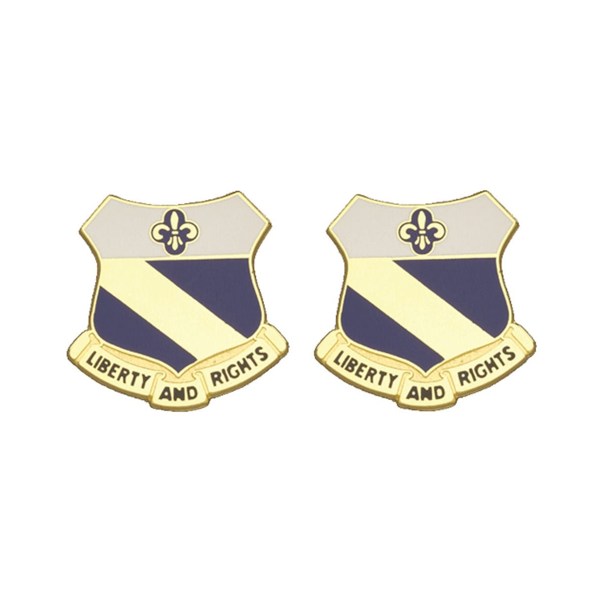 349th REGIMENT Distinctive Unit Insignia - Pair