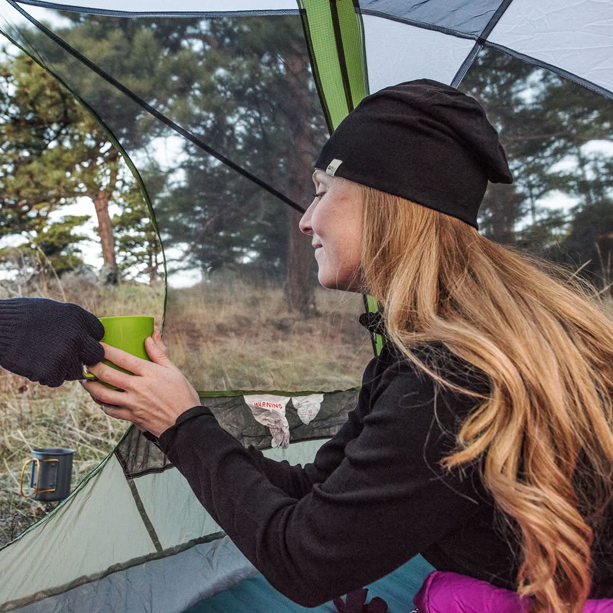 Microweight Reversible Wool Beanie - Woolverino