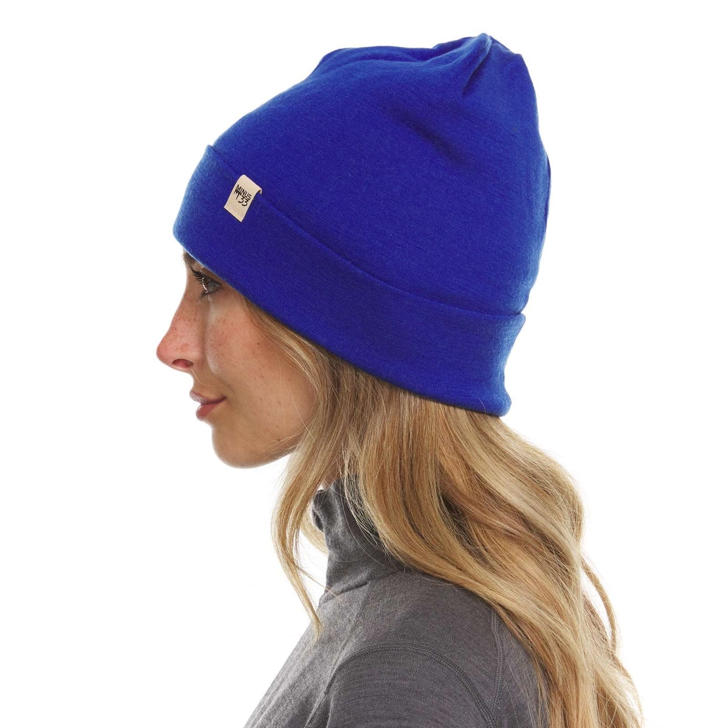Lightweight Wool Cuff Beanie - 100% Merino Wool