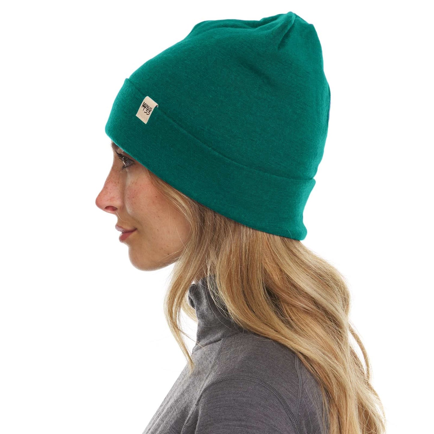 Lightweight Wool Cuff Beanie - 100% Merino Wool