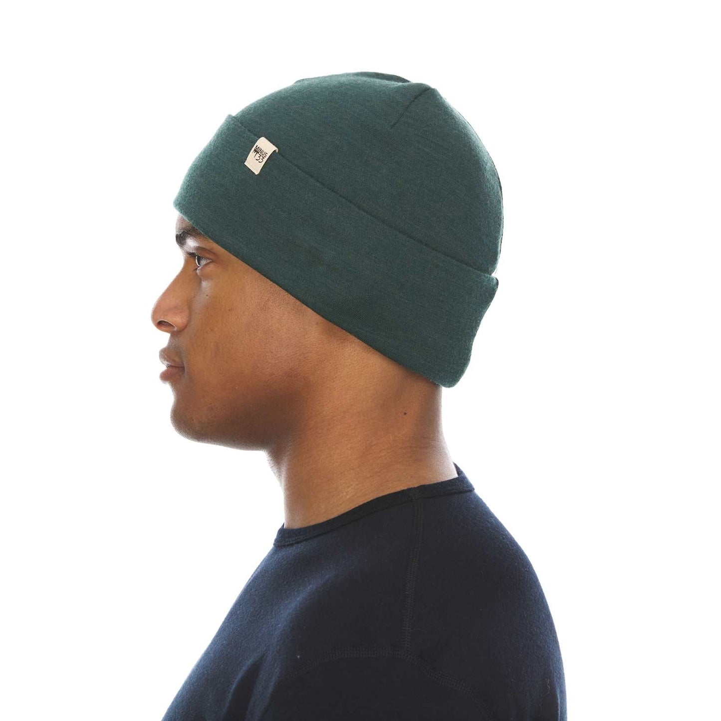 Lightweight Wool Cuff Beanie - 100% Merino Wool