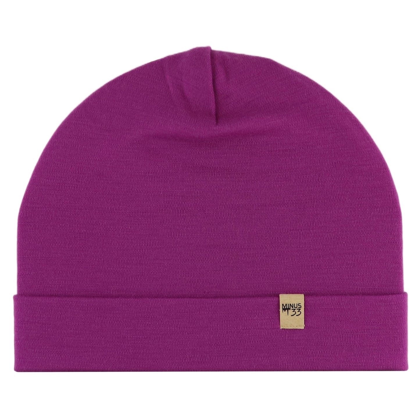Lightweight Wool Cuff Beanie - 100% Merino Wool