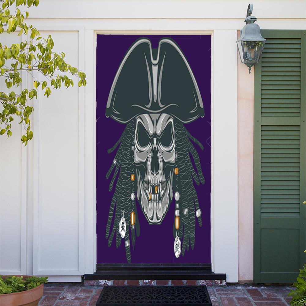 Pirate with Dreadlocks - Purple