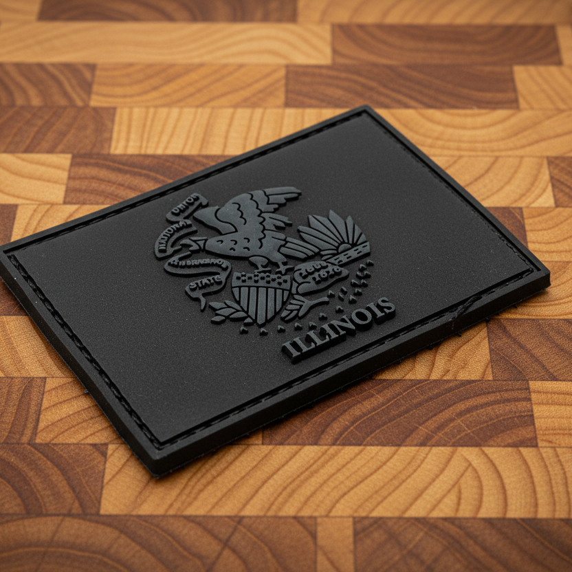 Urban Camo State Flag - PVC Patches