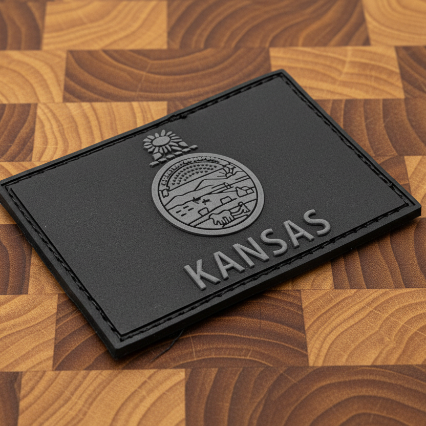 Urban Camo State Flag - PVC Patches