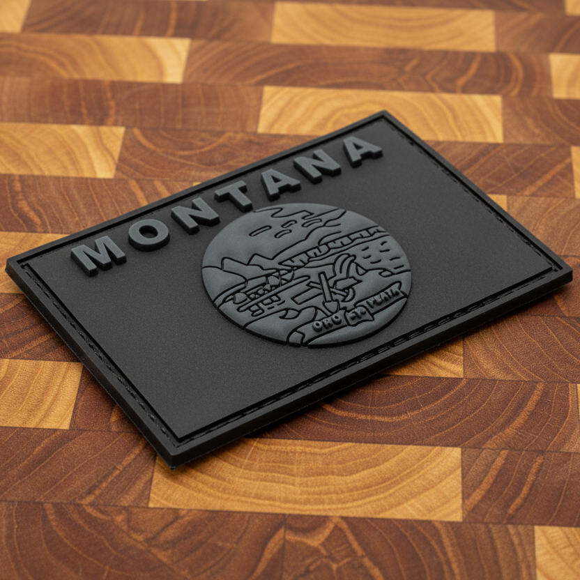 Urban Camo State Flag - PVC Patches