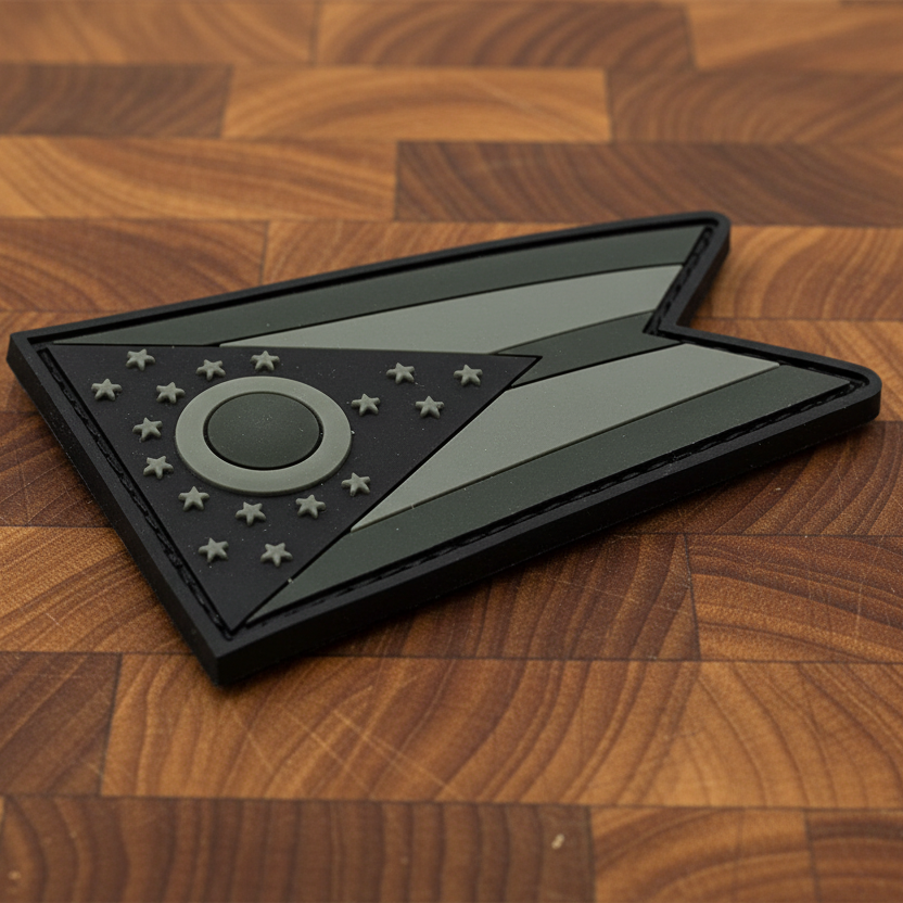 Urban Camo State Flag - PVC Patches
