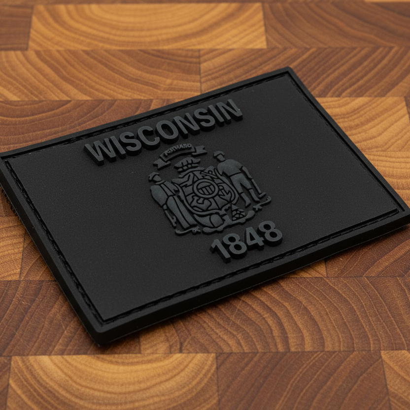 Urban Camo State Flag - PVC Patches