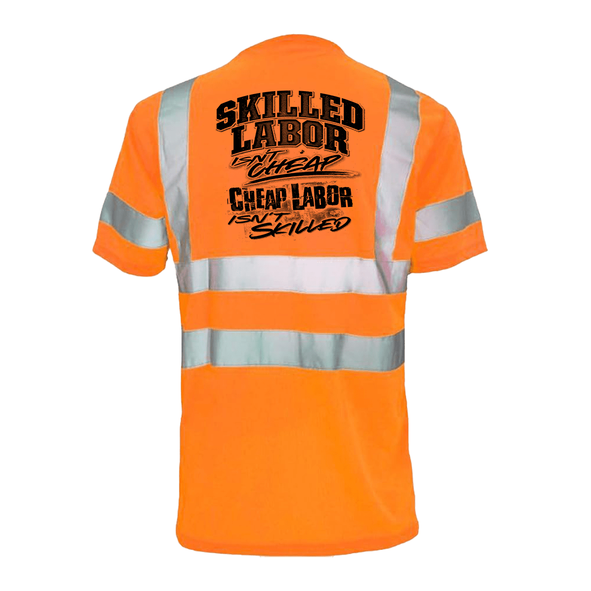Skilled Labor - Reflective Safety T-Shirt