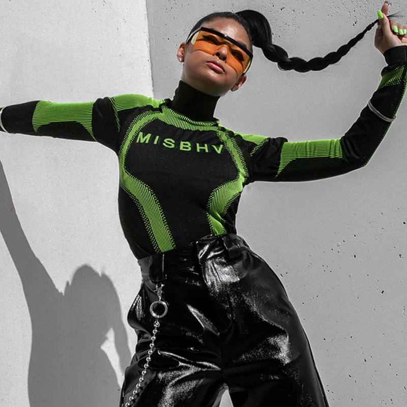 Retro Flat Top Color Tone Half Frame Goggle Shield Sunglasses C546