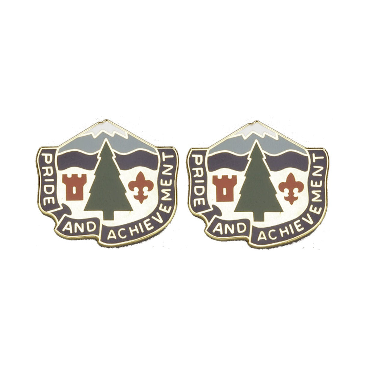 380th REPL BATTALION Distinctive Unit Insignia - Pair