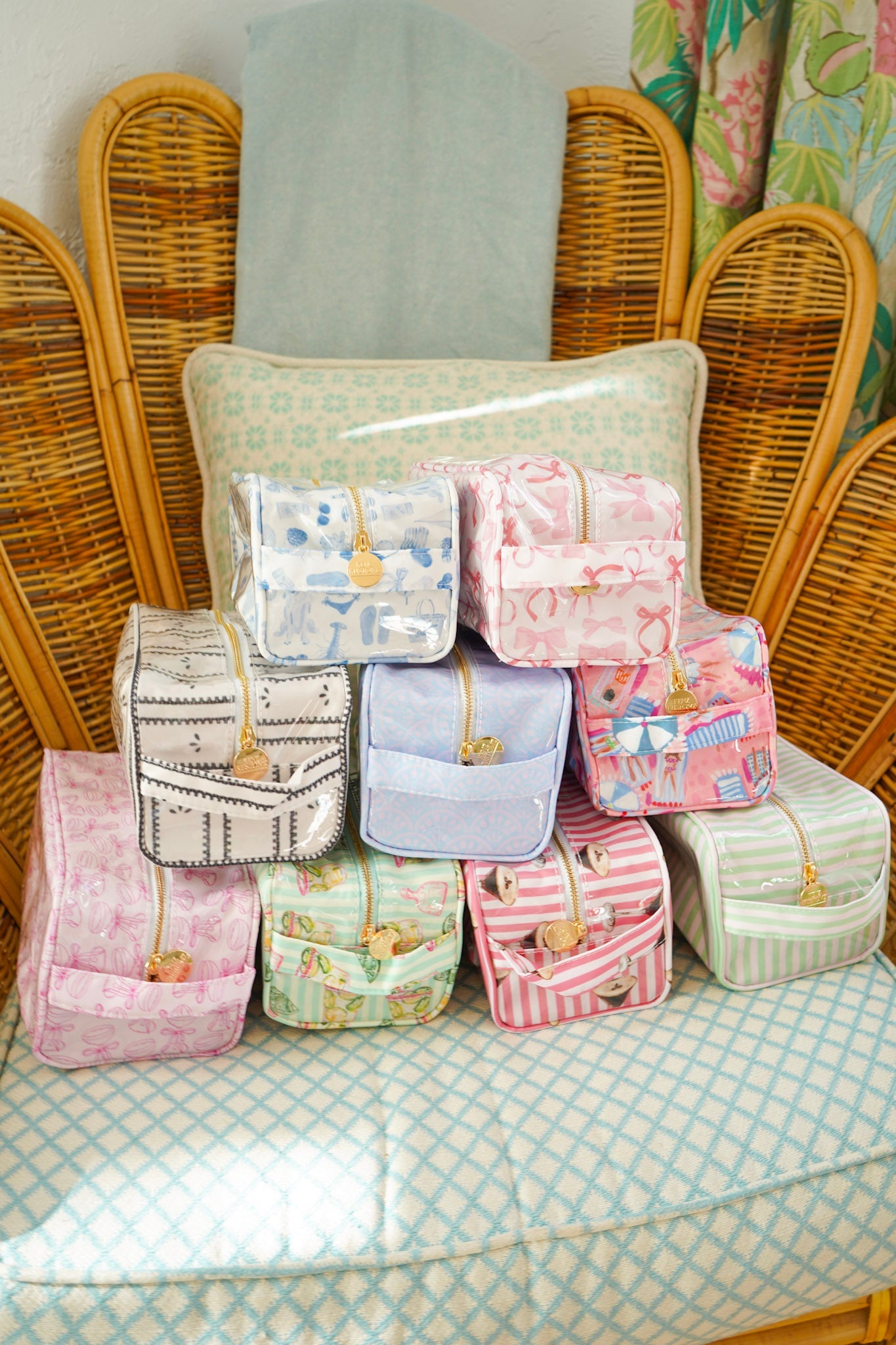 Clear Coat Toiletry Dopp Kit