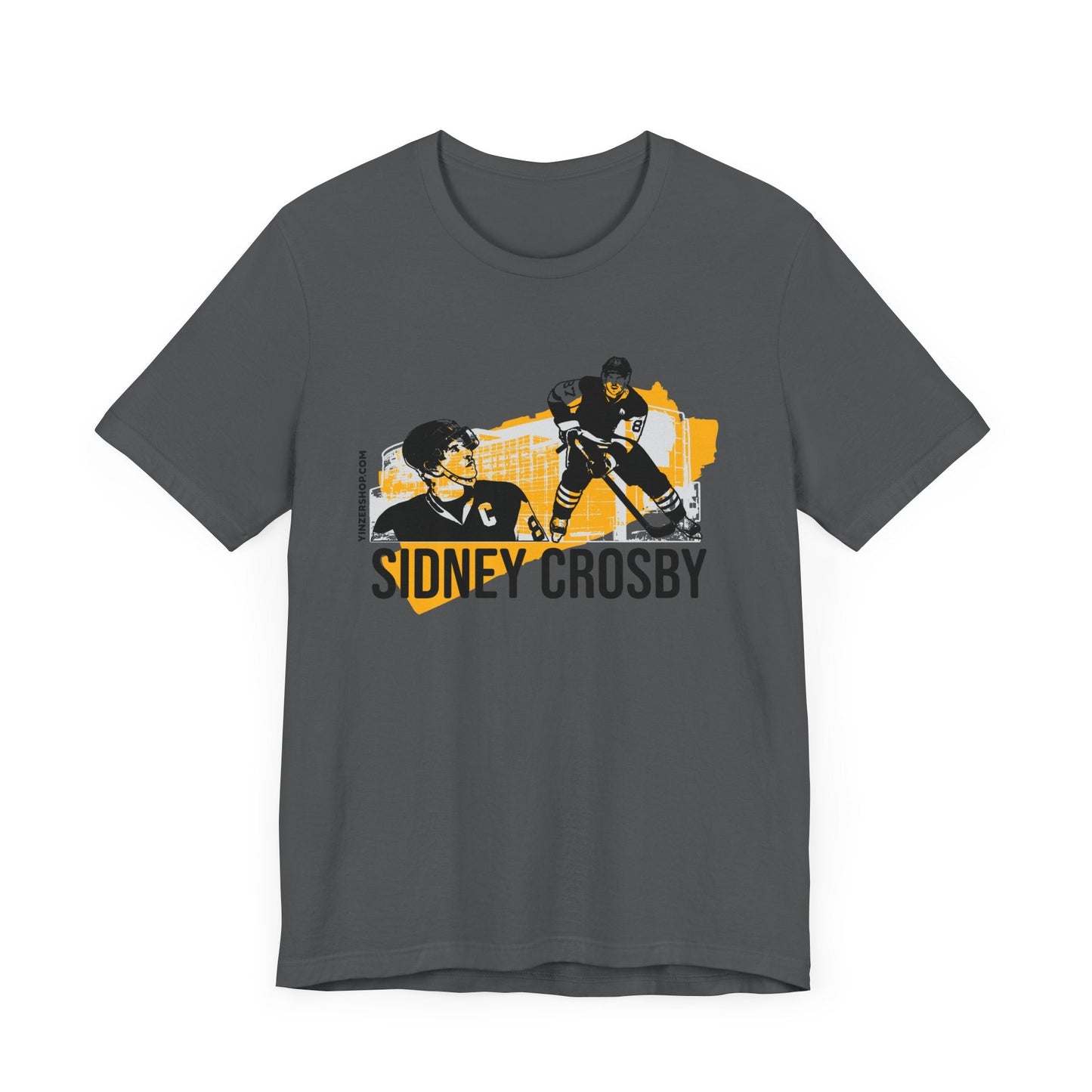 Sidney Crosby Pittsburgh Headliner Series T-Shirt - Unisex bella+canvas 3001 Short Sleeve Tee