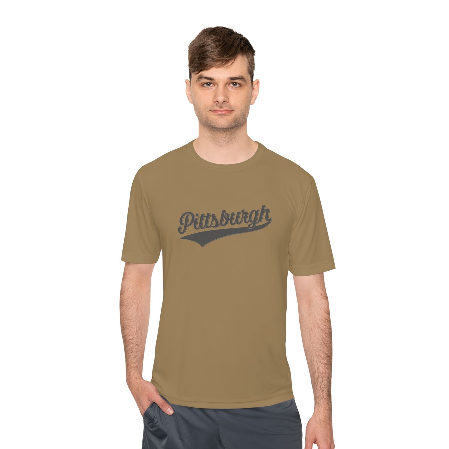 Pittsburgh Varsity Retro Moisture Wicking T-shirt - Sport-Tek ST350