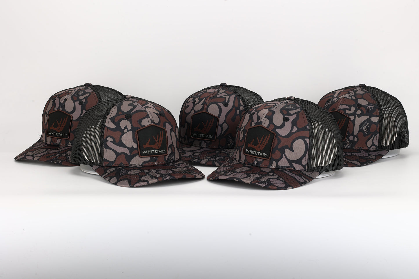Whitetail Co. Dark Old Camo Shed Antler 6 Panel