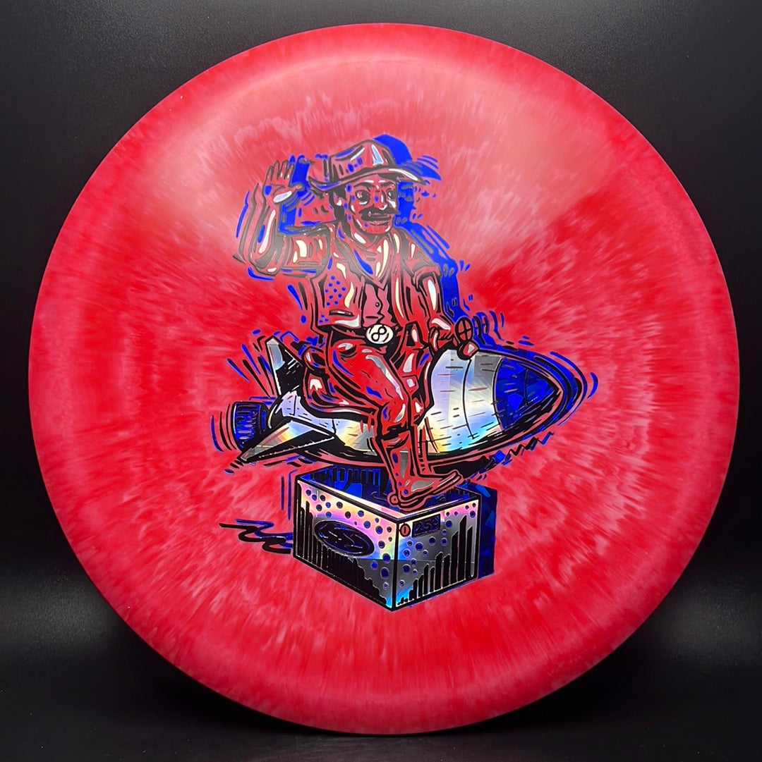 Alpha Texas Ranger - "Ride Em Rocket Cowboy" Triple Foil